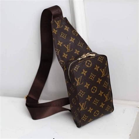 lv brown sling bag|louis vuitton sling bags for sale.